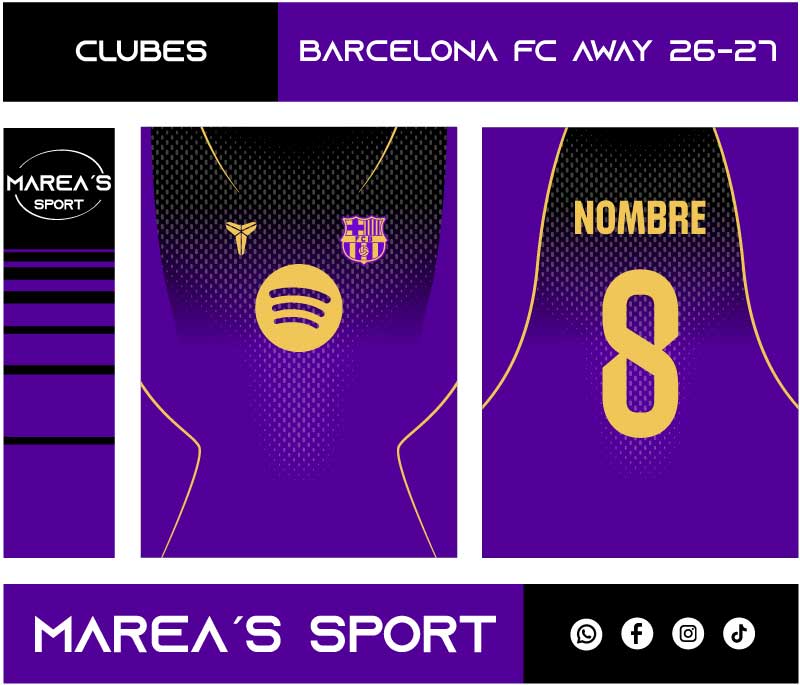 Barcelona FC Away 26-27