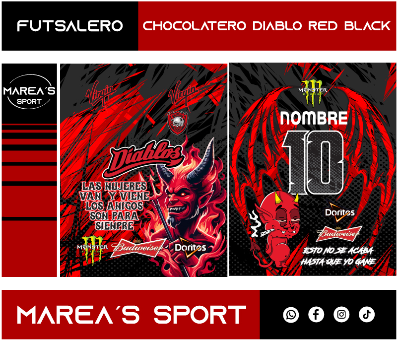 Chocolatero Diablo Red Black