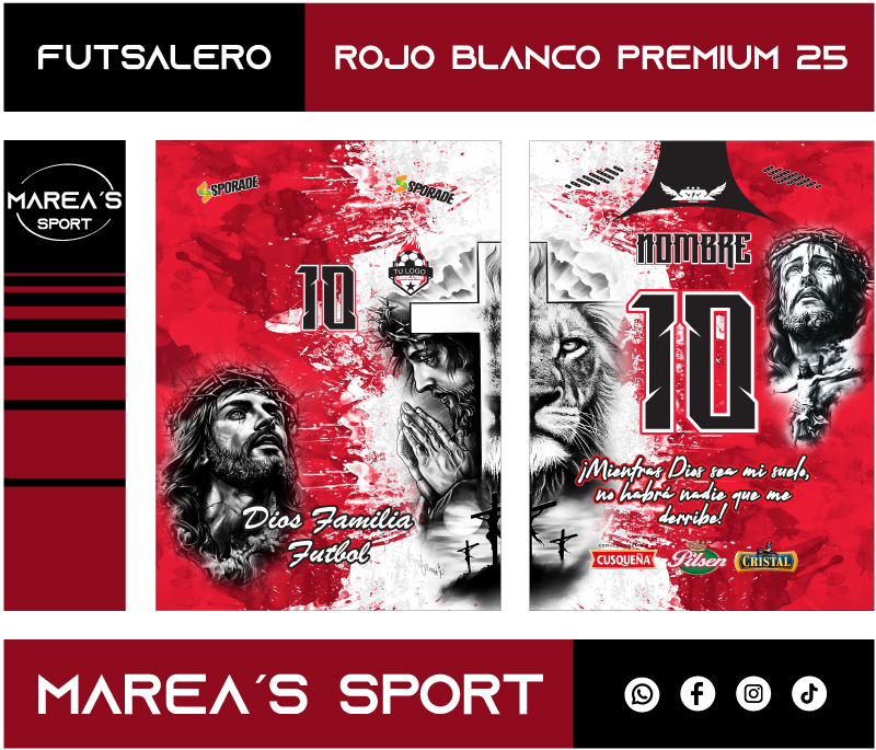 Rojo Blanco Premium 25