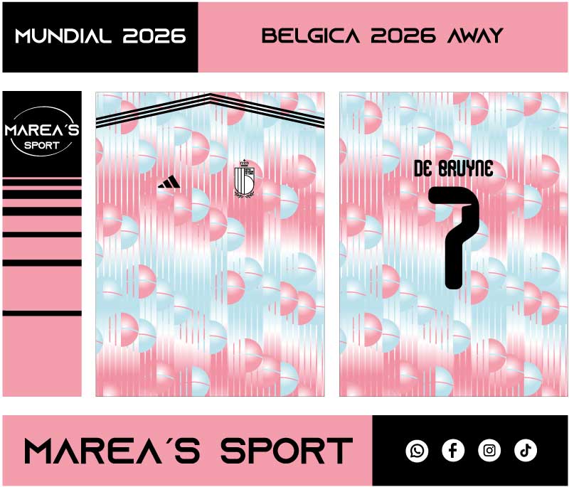 Bélgica 2026 Away