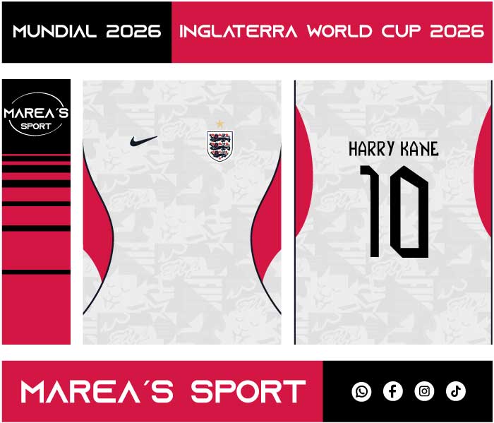 Inglaterra Home World Cup 2026