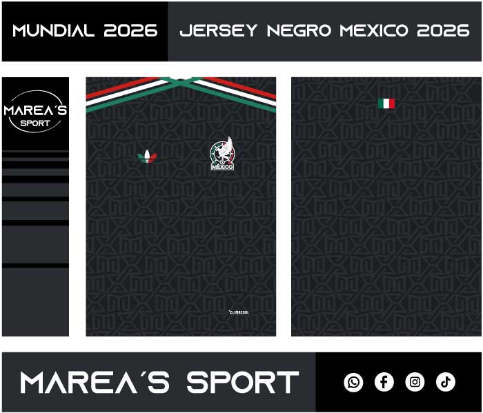Jersey negro México 2026