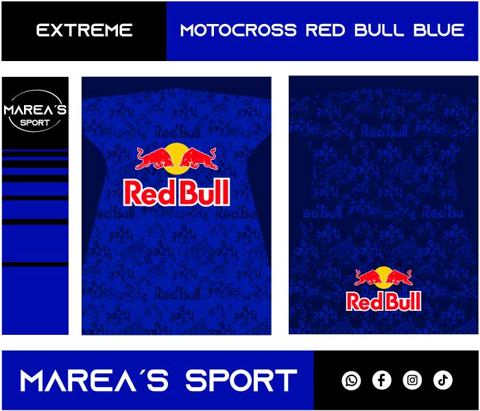 Motocross Red Bull Blue