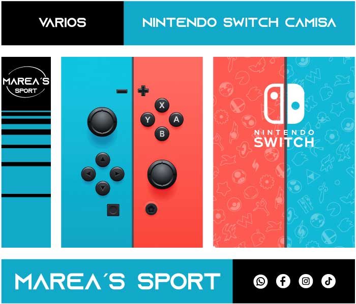 Nintendo Switch camisa