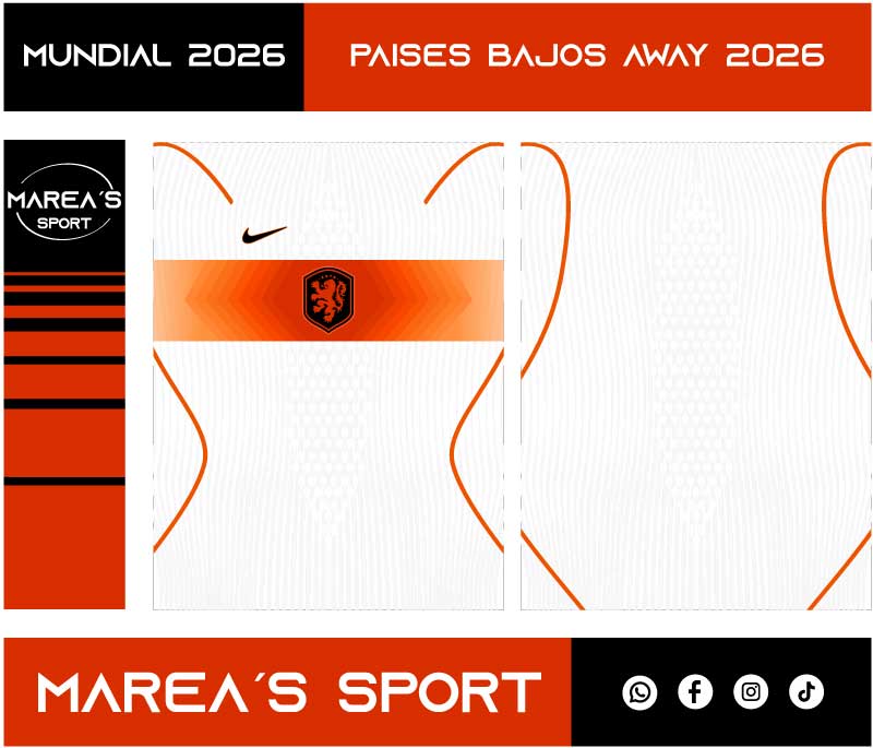 Paises Bajos Away 2026