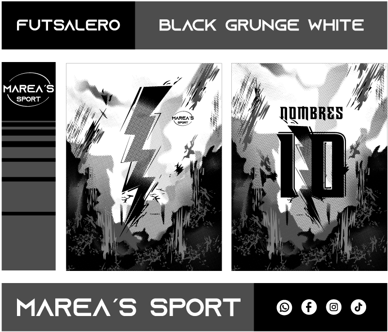Black grunge White