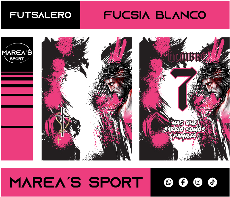 Fucsia Blanco