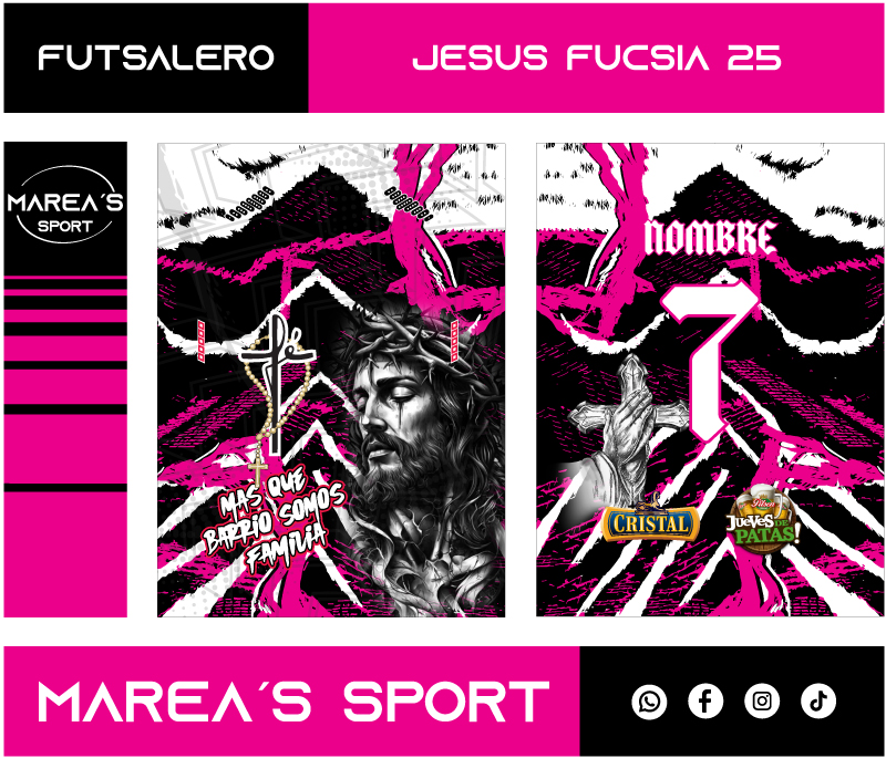 Jesús Fucsia 25