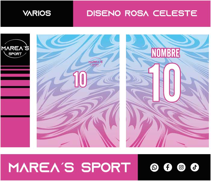 Diseño Rosa Celeste